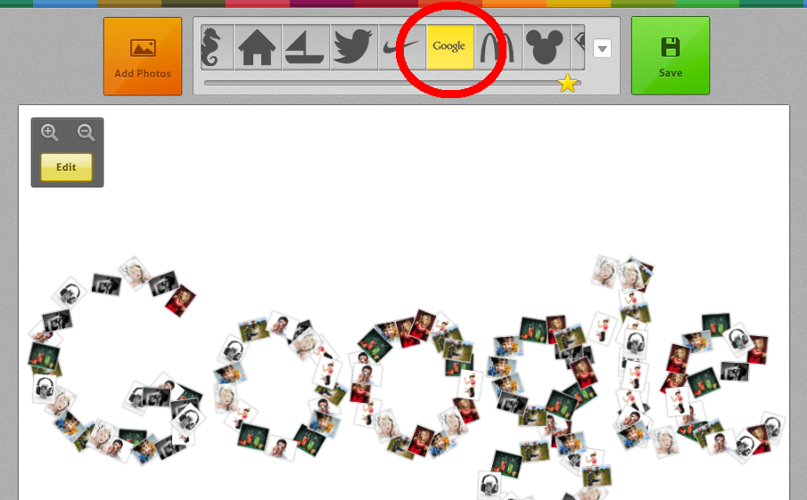 HOW TO: Make a Photo Collage Using Photos from your Google Drive | Shape Collage Blog
