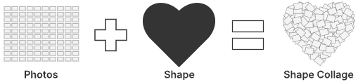 Shape Collage - Photo Collage Maker