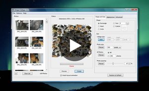 Video: how to make a photo collage with Shape Collage